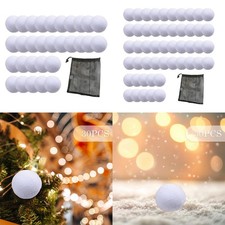 1  Artificielle Jouet Faux Neige Décoration Sapin Noël Fête Fibre