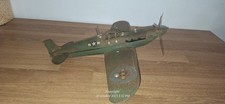 Ancien jouet avion chasse tôle Spitfire époque WWII origine anglaise