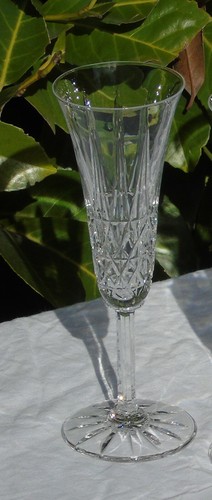 Flûte champagne cristal - à,