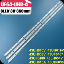 RAMPE LED TV LG 43' 43UH6030 43UF640V 43UF6407 43UF6400 43UH610v UF64_UHD_A