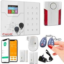 Appartement F1 Alarme HA-VGT GSM Détecteur Ouverture Système Sécurité Connecté