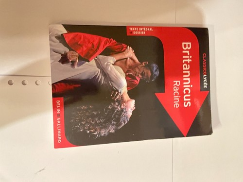 Livre britannicus jean racine - britannicus,