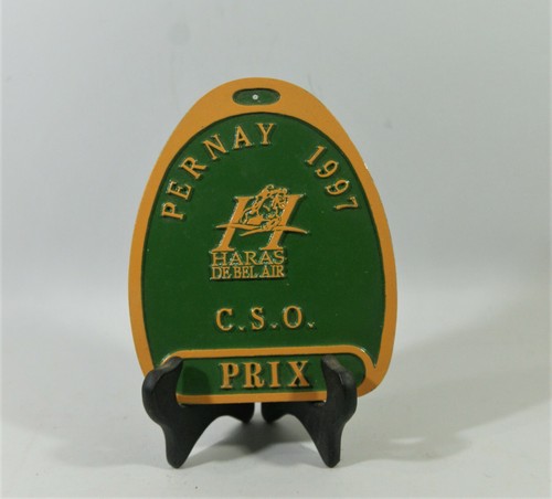 Plaque concours hippique - plaque, de