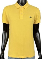 Polo homme jaune Lacoste