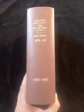 Yorkshire Géologiques Society 1903-05 Fossiles Géologie Illustrée Local Histoire