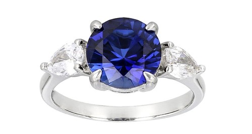 Bague nature bleu saphir - nature,