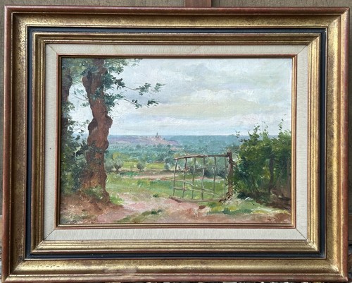 Original antique oil painting - original,