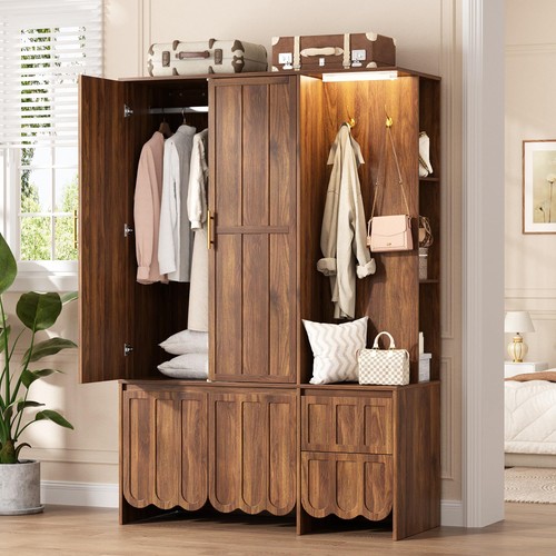 Tall armoire wardrobe 2 - 71”,
