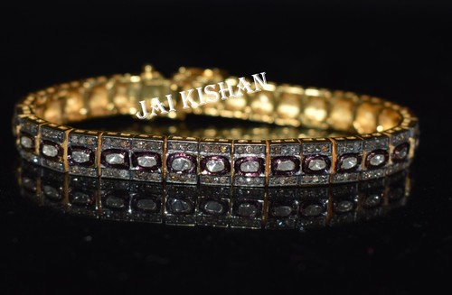 Bracelet victorien argent - en,