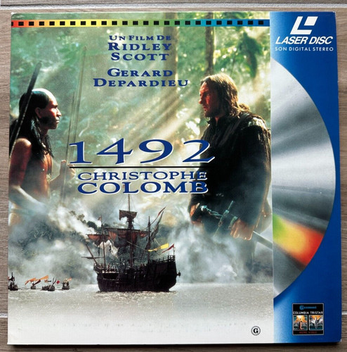 Laserdisc 1492 christophe - -,