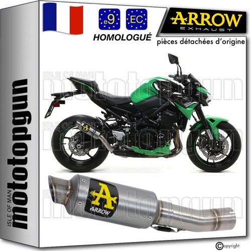 Arrow pot echappement - arrow, approuve