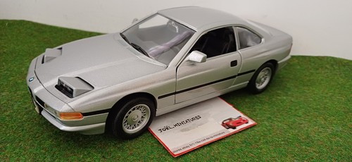 Bmw 850i coupé gris argent - bmw,