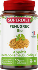 SuperDiet Fenugrec 40 gélules