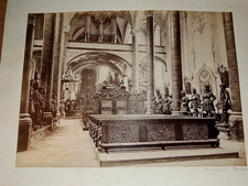 Photographie XIXème - INNSBRUCK - AUTRICHE - TYROL - Tombeau Maximilien Ier
