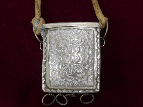 Porte coran oriental argent - porte,