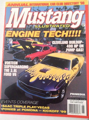 Mustang illustrated magazine - illustrated,