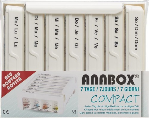Anabox compact day organizer - 7-day,