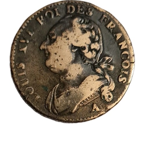 Louis xvi france deniers - xvi, 12