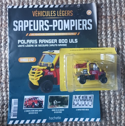 Hachette sapeurs pompiers 43 - sapeurs-pompiers, 1/43