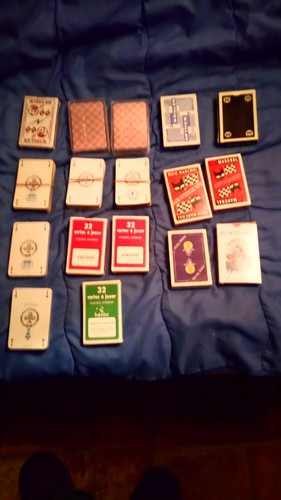 Collection cartes jouer - collection,