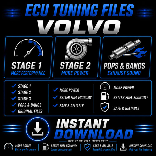 Volvo ecu remap chip tuning - chip,