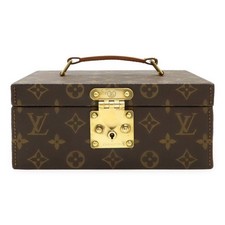 Coffret à bijoux Louis Vuitton monogramme Boite a Tou M47236 marron malle rig...