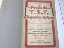 Livre «  Precis de TSF à la portée de tous »