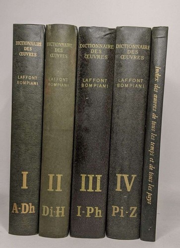 Dictionnaire des oeuvres - , de