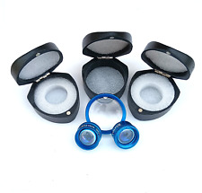 Ensemble combiné de lentilles asphériques doubles 20D 90D et 78D couleur bleue