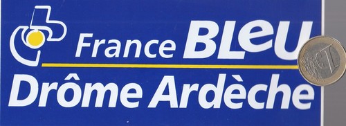 Autocollant france bleu - france,