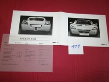 N°111 : OPEL Speedster