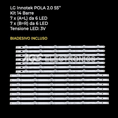 Kit barres bandes - kit, led