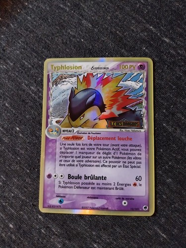 Carte pokémon typhlosion - pokémon,