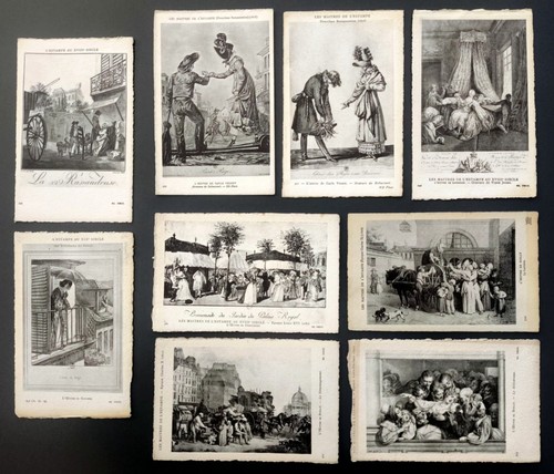 Lot estampes briche - lot, 9