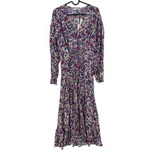 Mango Mng Femme Violet Floral