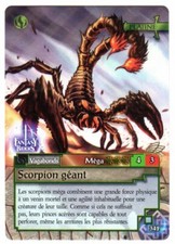 Carte PANINI FANTASY RIDERS 2020 #342 SCORPION GEANT Vagabonds Méga Platine