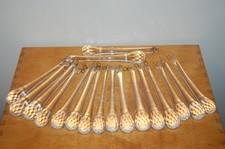 18 pampilles goutte d'eau en verre cristal