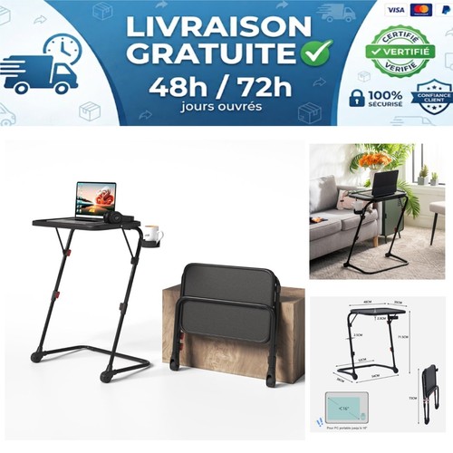 Bureau pliant hauteur - pliant,