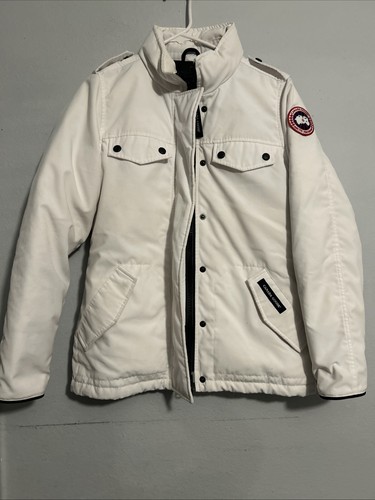 Canada goose parka - parka, white
