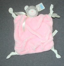 doudou plat  ours plume gris rose kaloo neuf
