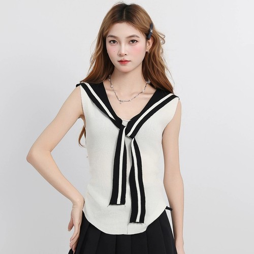 Gilet tricot pour femmes - en,