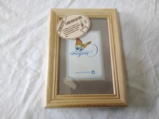 Cadre porte photo en bois naturel 18 x 13 cm pour photo 15 x 10 cm