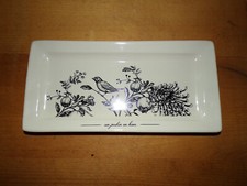 Plat à cake en porcelaine