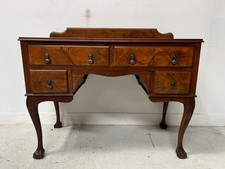 Bureau plat Regency en acajou