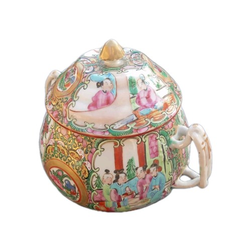 Sucrier porcelaine canton - sucrier,