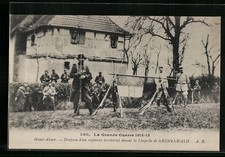 Cpa drapeau regiment - cpa,