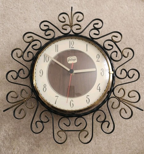Pendule murale vintage - pendule,