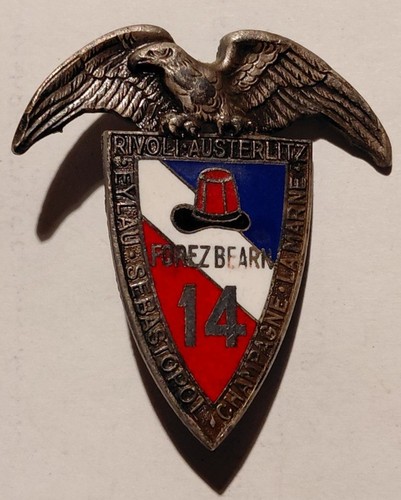 Insigne régiment - insigne, 14°
