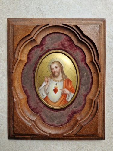 Plaque porcelaine sacré - en,
