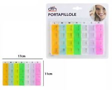 X Pilulier Semaine Porte Pilules Quotidien 28 Compartiments Coloré Dfh